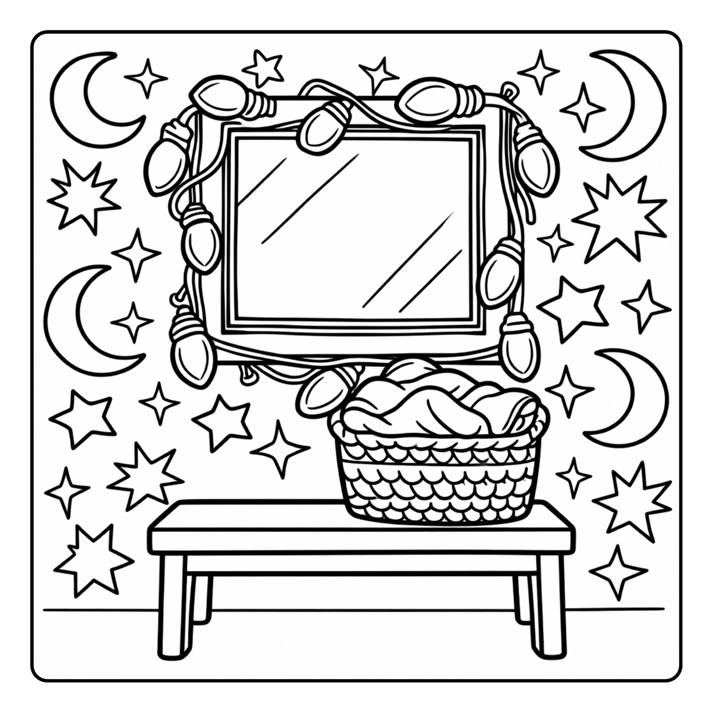 Glow & Cozy: Fairy Light Magic PDF Coloring Book