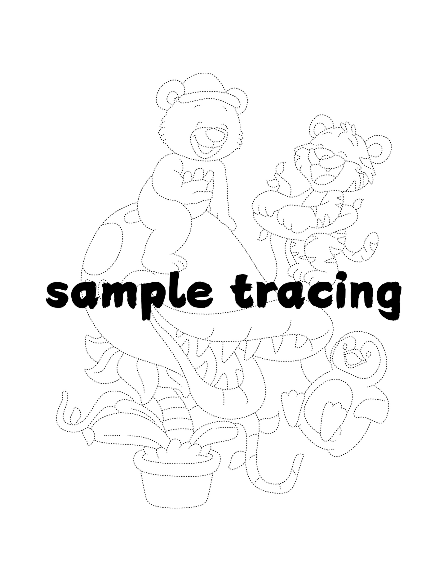 Ultimate Kids Coloring Activity Book for Kids | 60 Simple HandDrawn Pages Adorable Animals Trace and Color | Printable PDF Digital Download