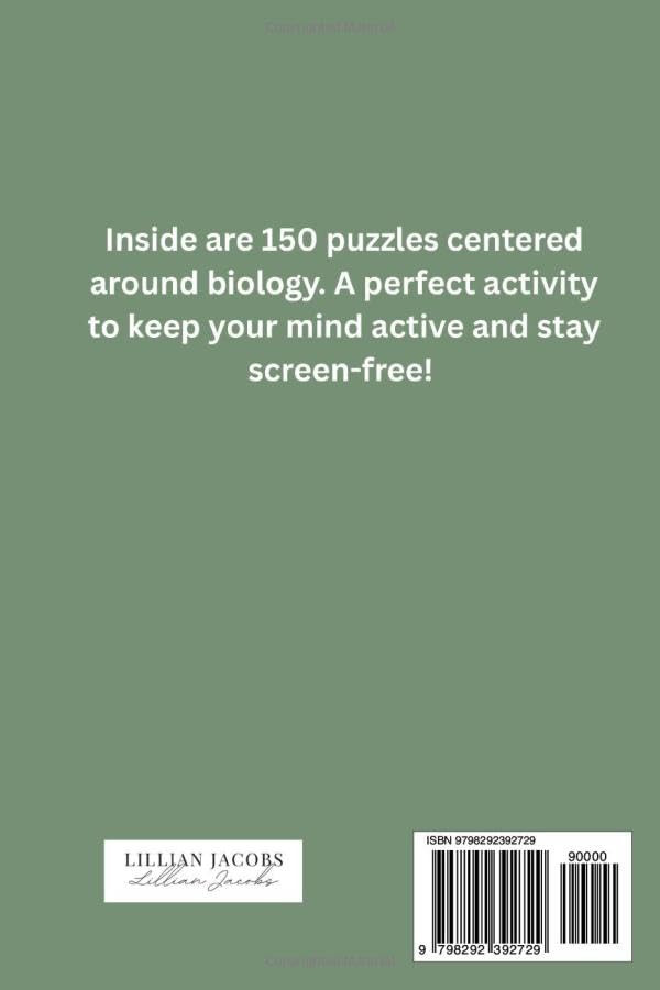 Bio-Logic Word Search Book