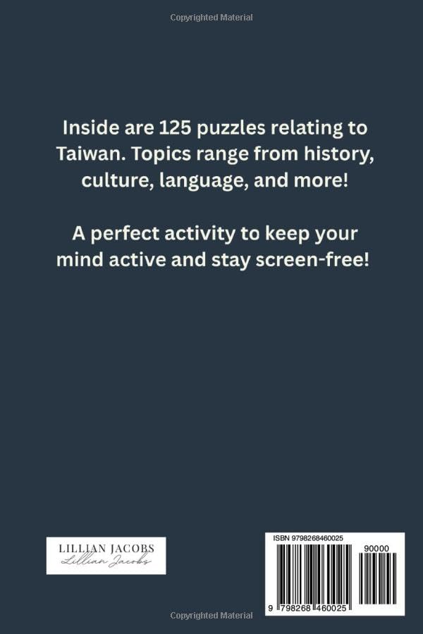 Taiwan Crosswords Challenge