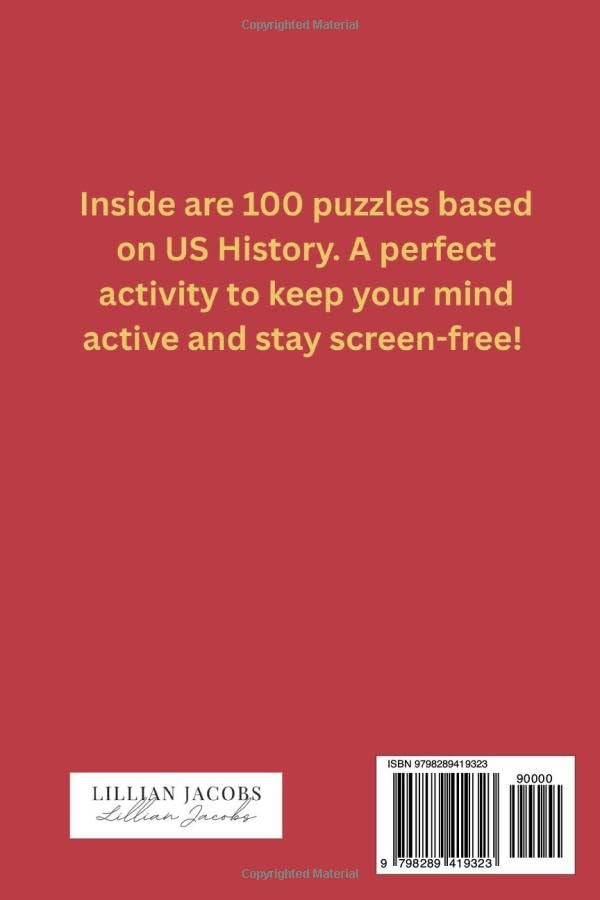 U.S. History Word Search Puzzle Book