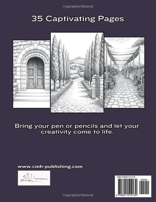 Greyscale Scenes of Italy