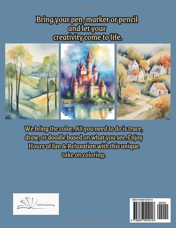 Reverse Coloring Book for Creative Teens and Adults