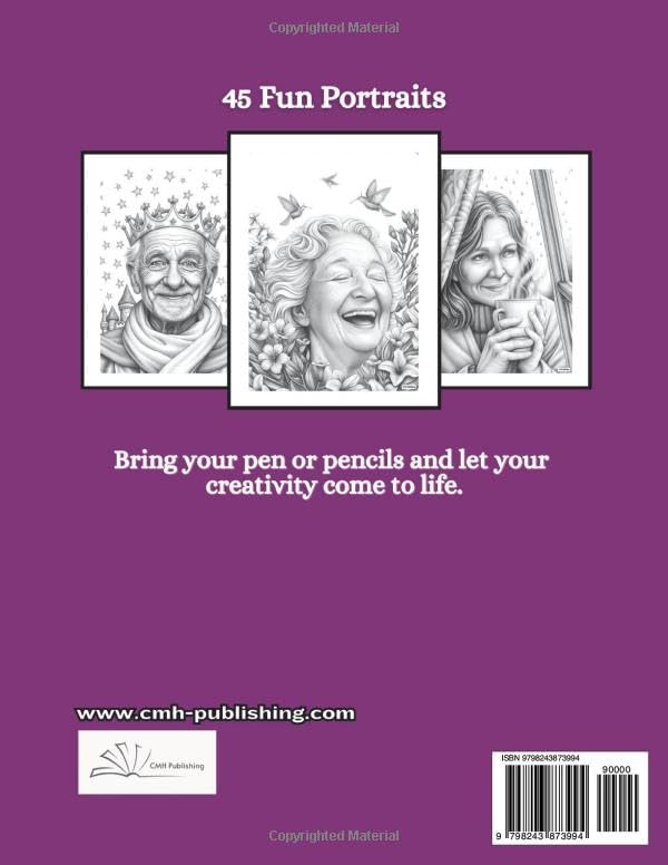 Happy Grandparents Coloring Book for Adults