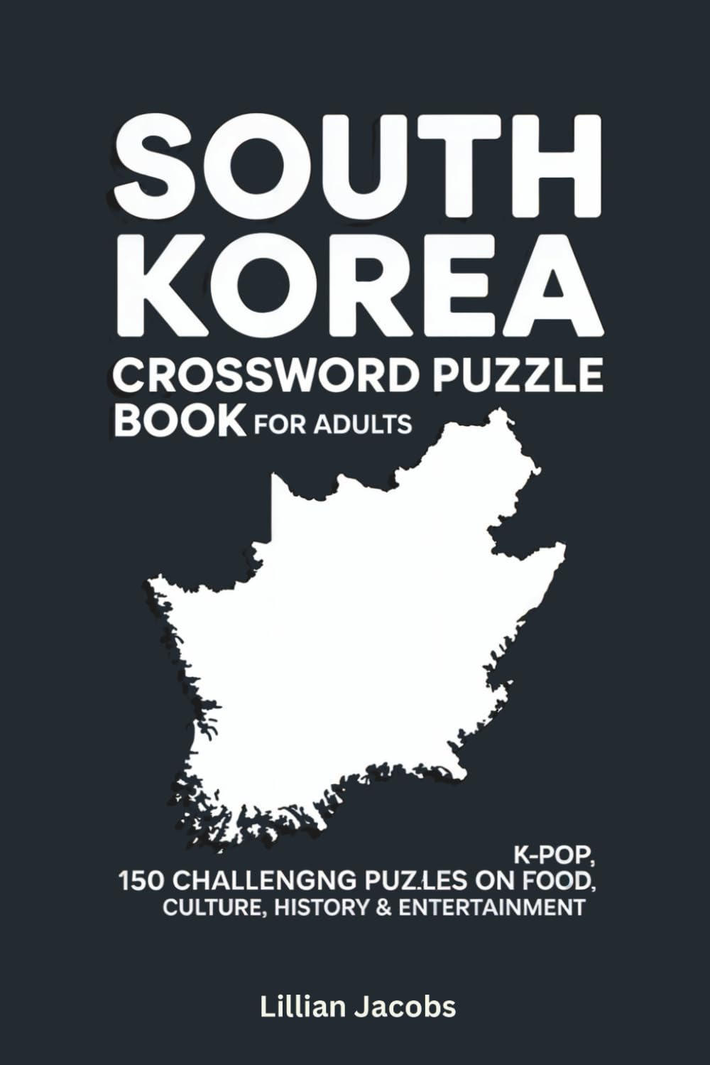 South Korea Crosswords Puzzle Book for Adults