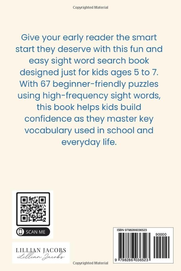 Smart Start Sight Word Searches