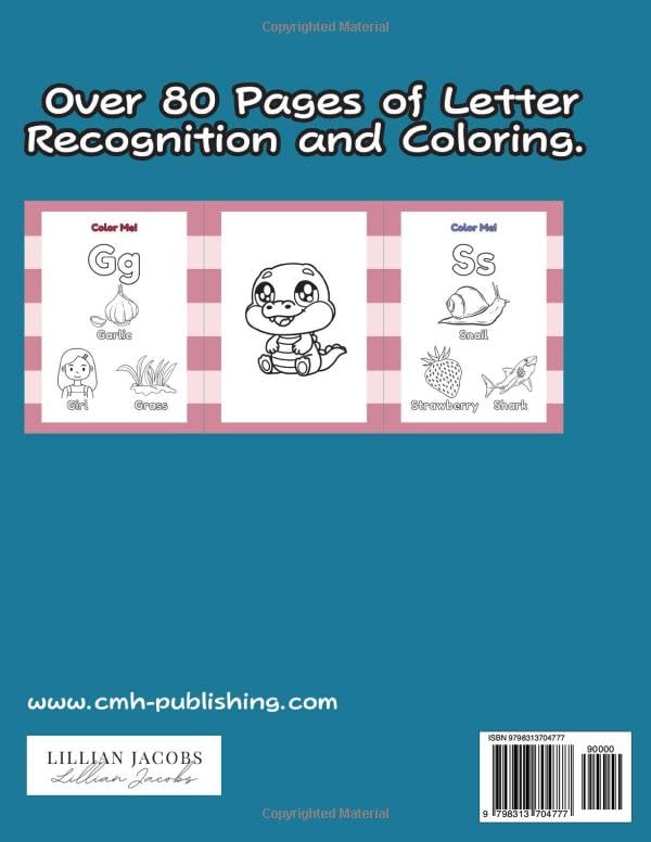 Learning My ABC Coloring Book: An Early Learning, Writing, and Coloring book