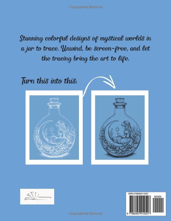 Mystical Tracing Realms Book