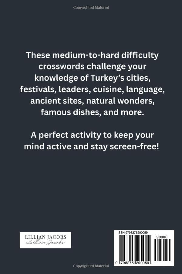 Crosswords Puzzle About Turkiye