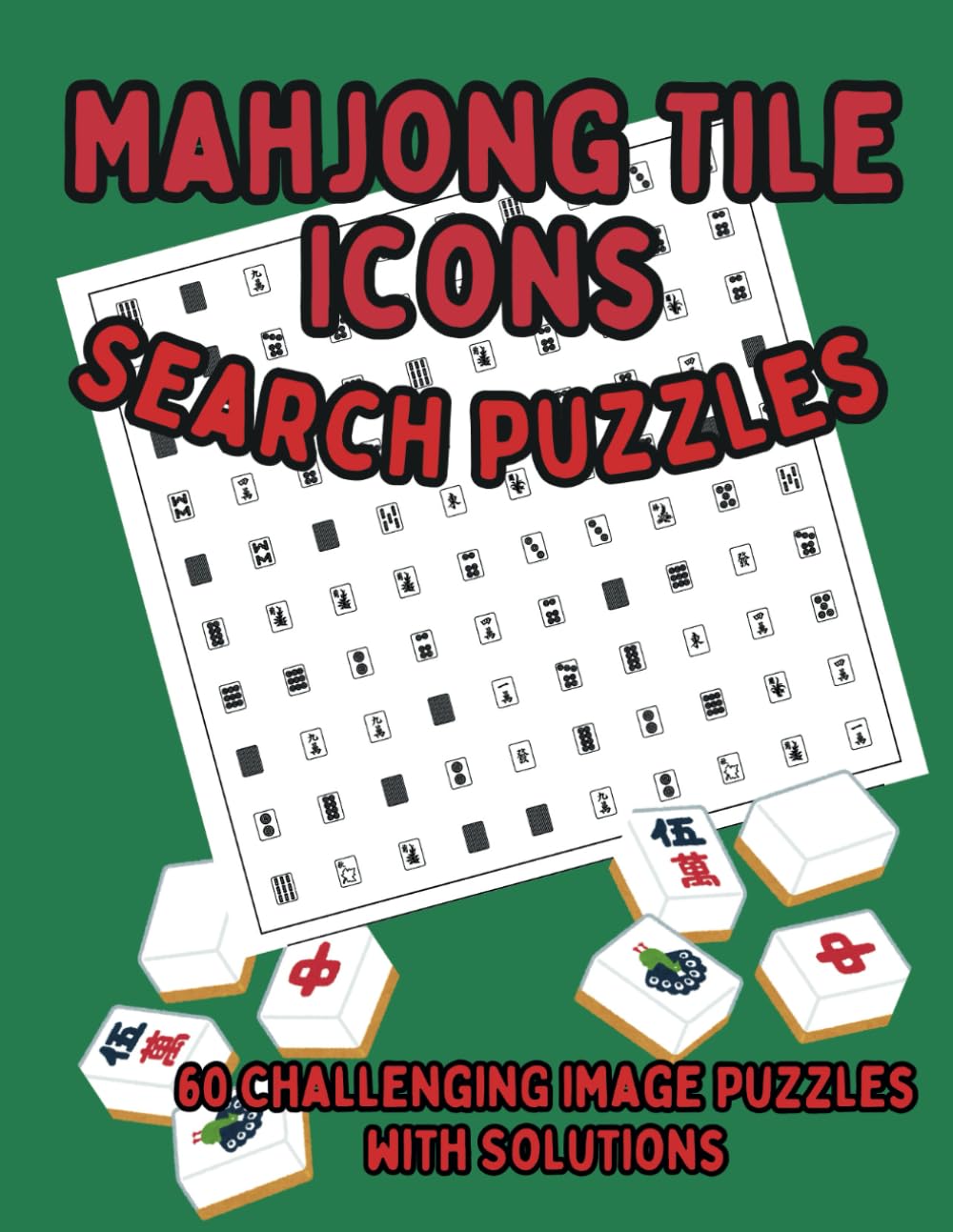 Mahjong Tile Icons Search Puzzles