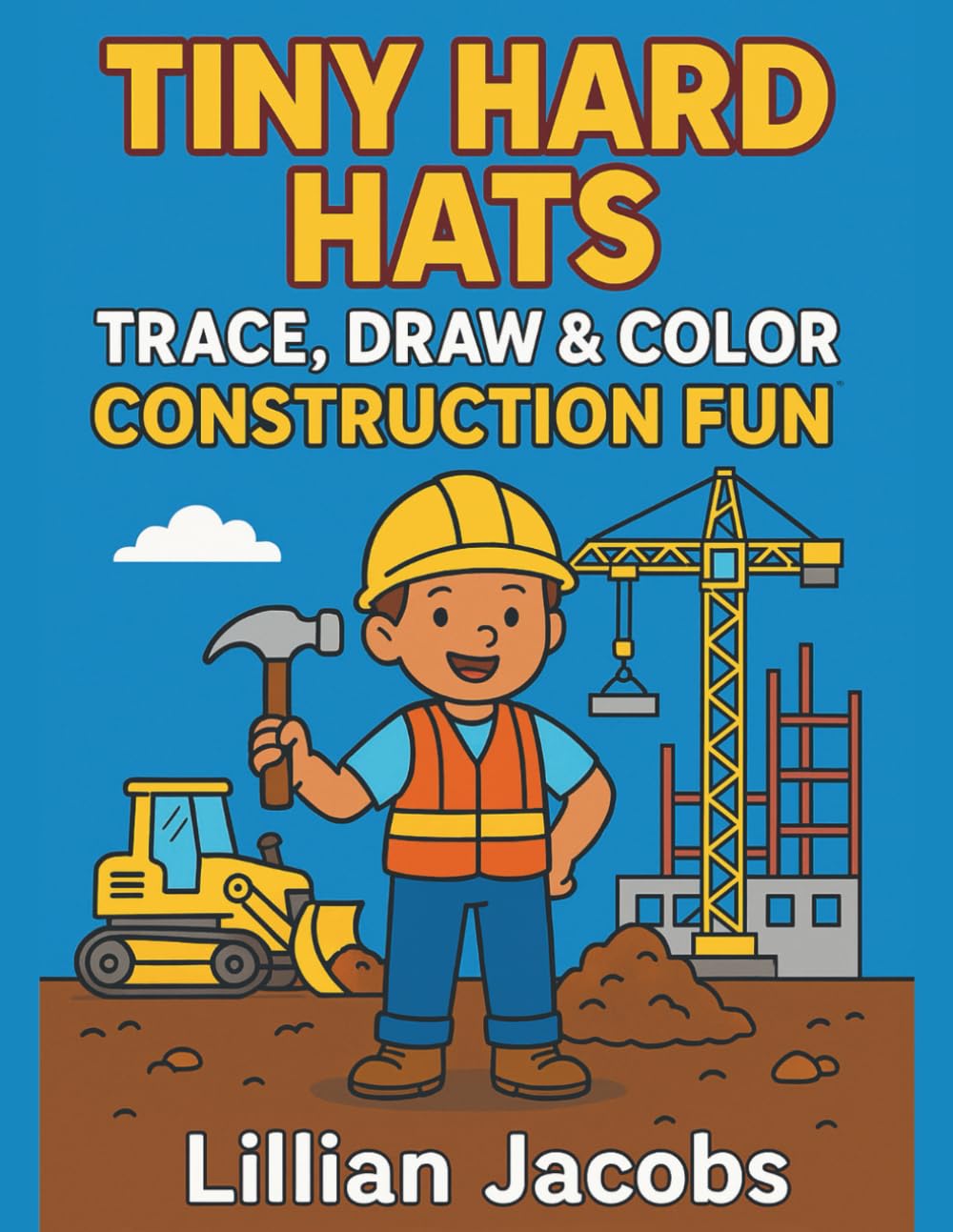 Tiny Hard Hats: Trace, Draw & Color Construction Fun
