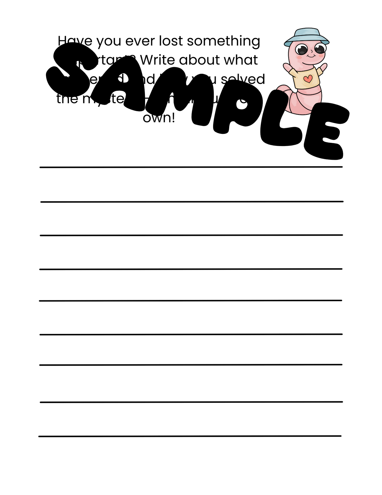Reading Comprehension Workbook 3rd Grade | 20 Stories | Instant PDF Printable Worksheet Early Readers Creative Writing Worksheets