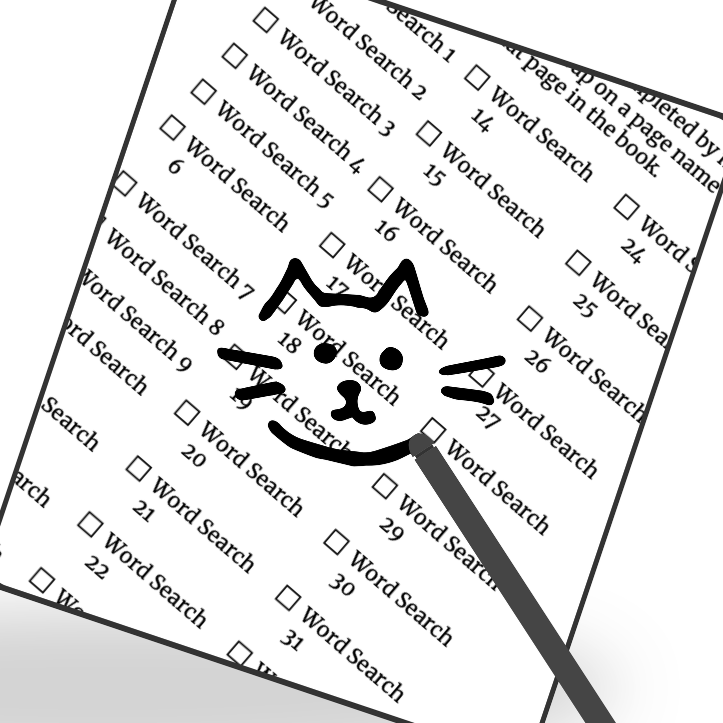 True Crime Lover Word Search Puzzles for Kindle Scribe