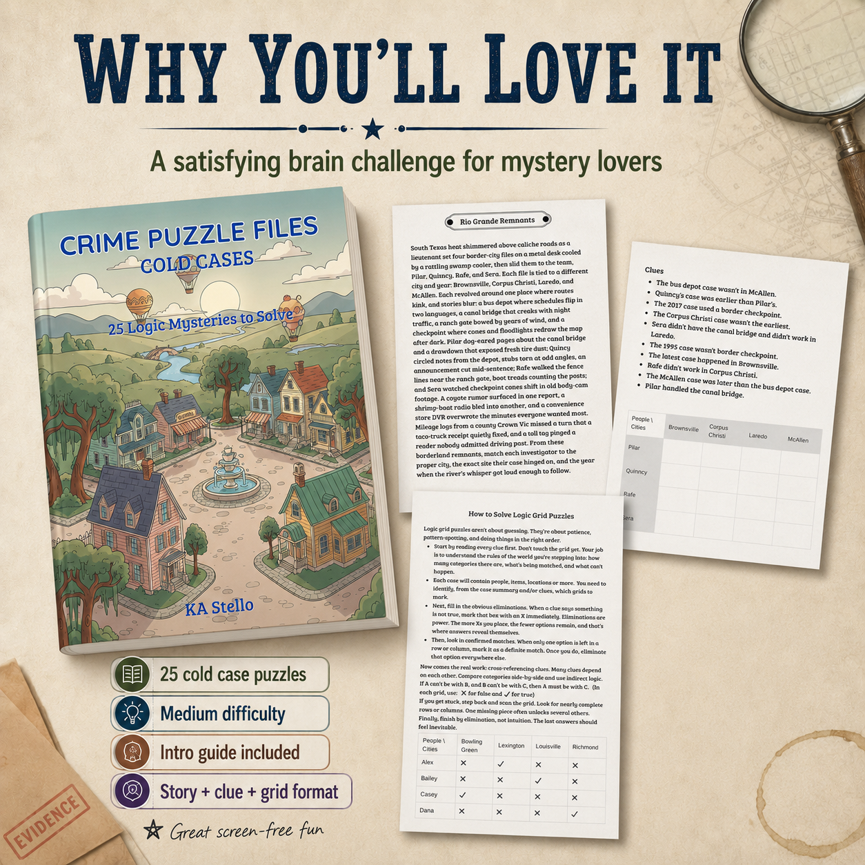 Crime Puzzle Files - Cold Cases