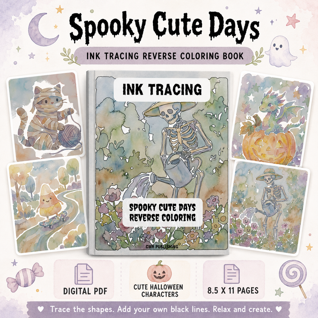 Halloween Coloring Pages for Cozy Creative Fun
