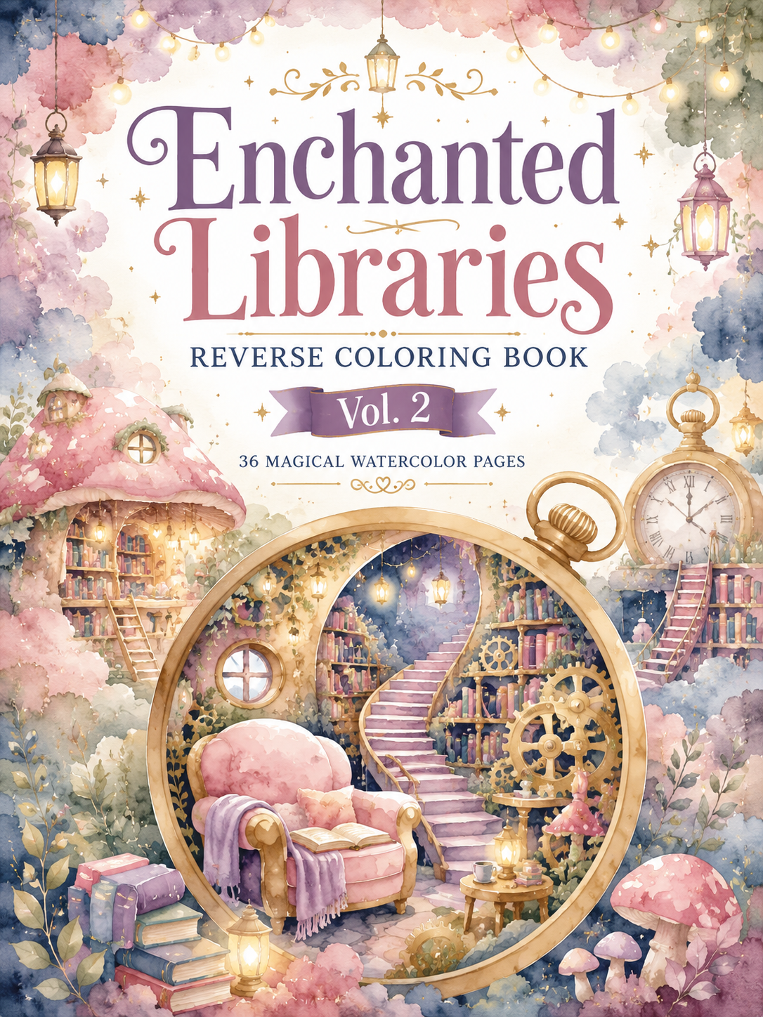 Library Coloring Books for Quiet Reading Breaks
