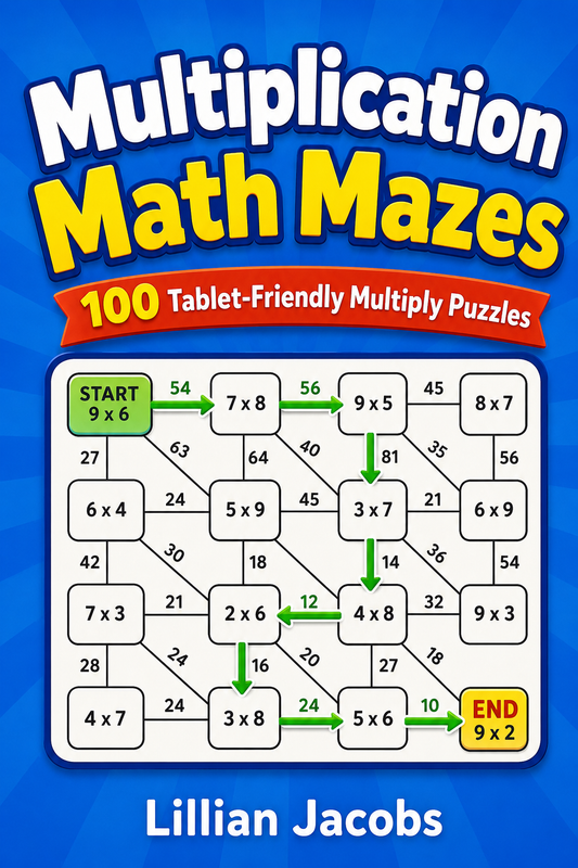 Math Maze Printables for Practice