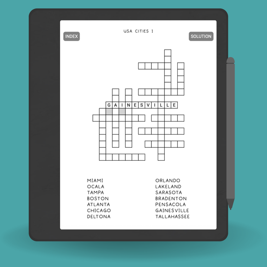 How to Solve a Word Fill-In Puzzle Without Guessing Your Way In