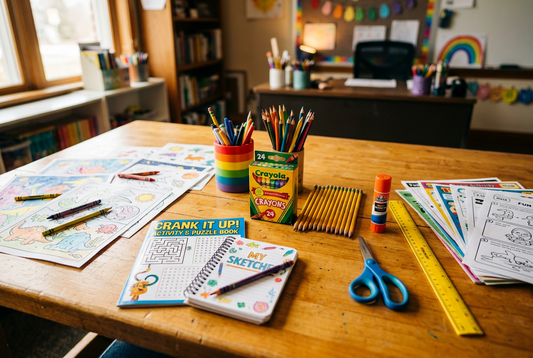 How to Set Up a Screen-Free Activity Table for Thanksgiving
