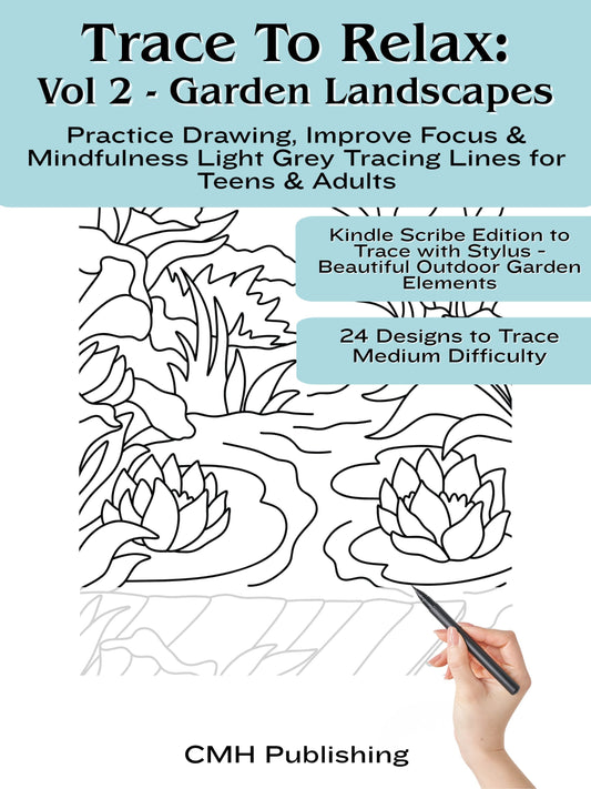 Now Releasing: Relaxing Trace Books for Kindle Scribe