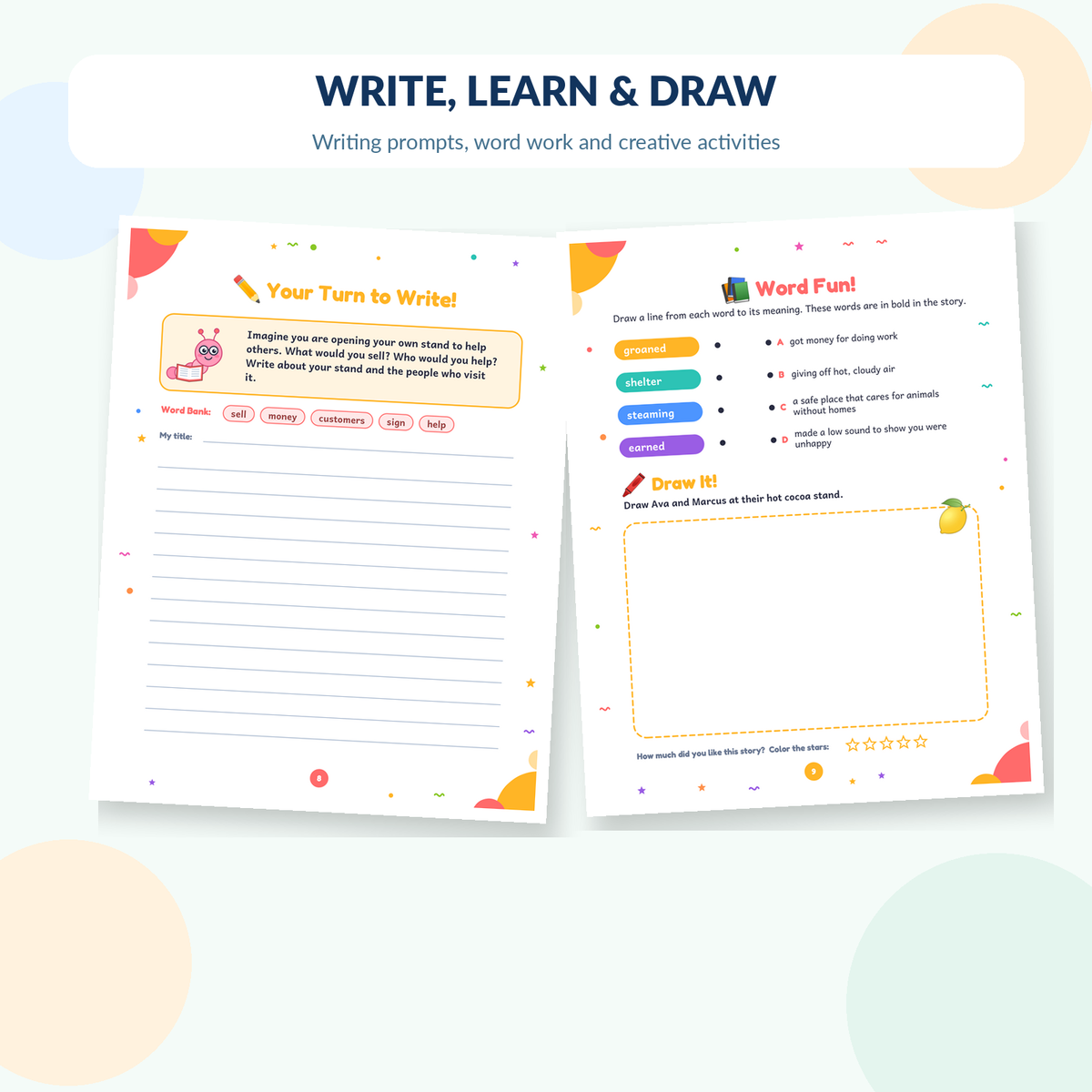 3rd Grade Reading Comprehension Workbook, Volume 2
