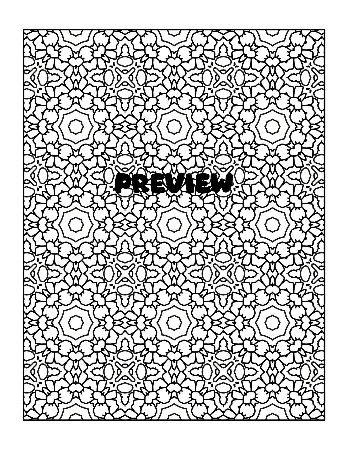 Challenging Patterns Coloring Book, PDF