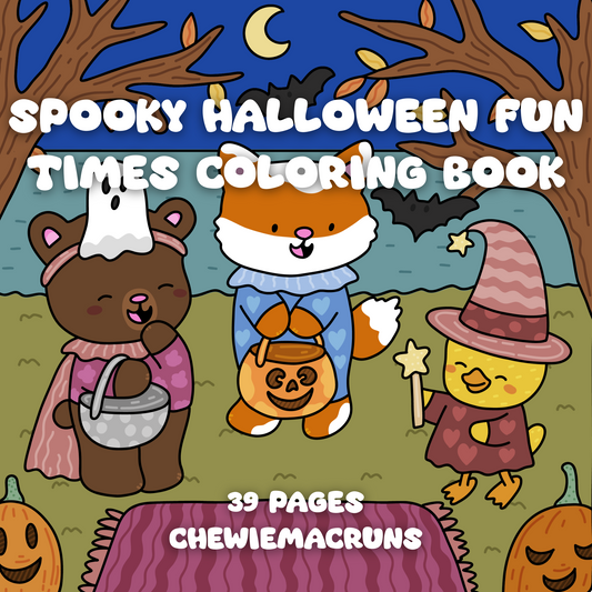 Halloween Coloring Book for Adults & Teens
