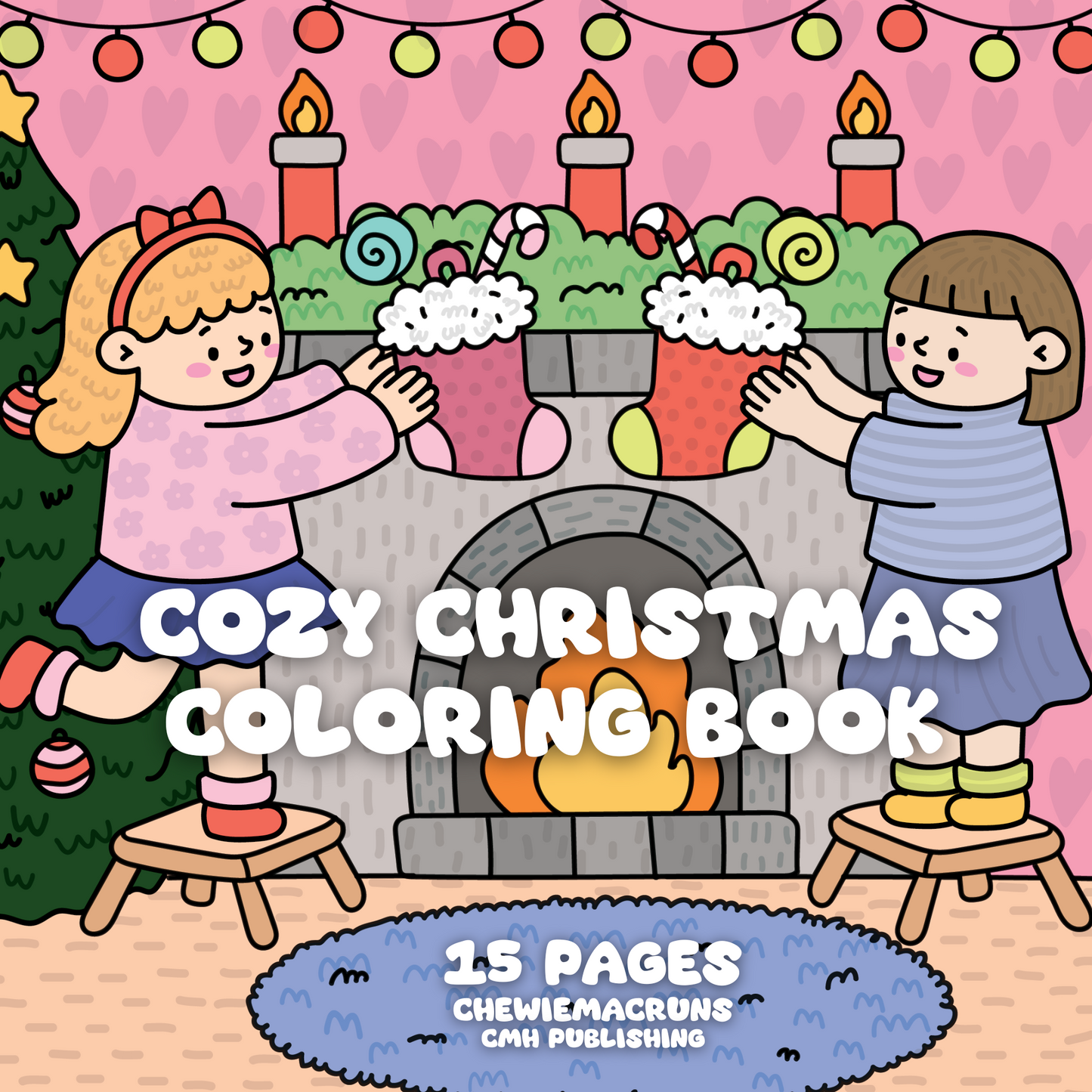 Cozy Christmas Coloring Book PDF
