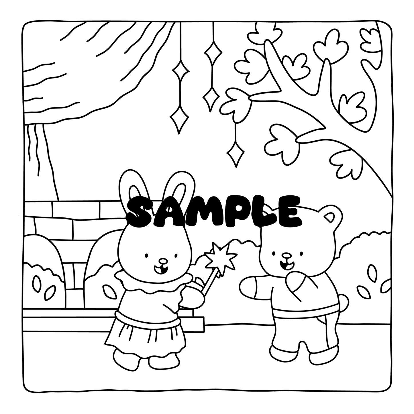 Drama Kids Coloring Book, 30 Coloring Sheets Hand Drawn