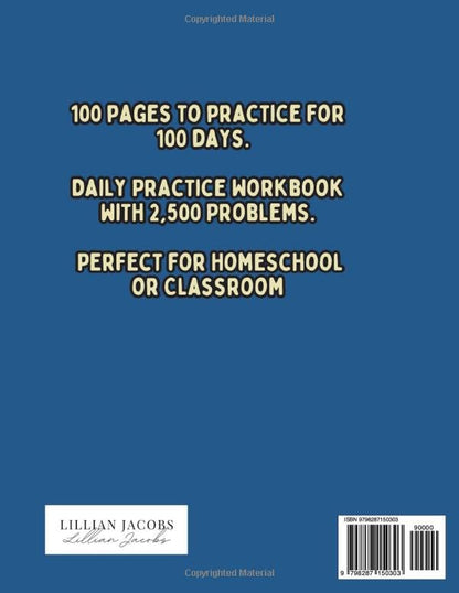 100 Days of Multiplication Workbook