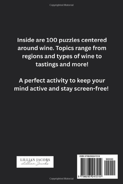 Wine Lover’s Crossword Challenge