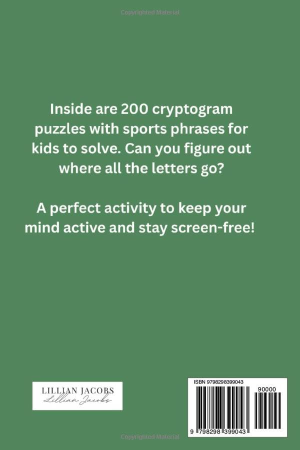 All-Star Sports Cryptograms: 200 Puzzles to Decode