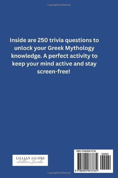 Ultimate Greek Mythology Trivia Challenge for Kids Ages 9-12