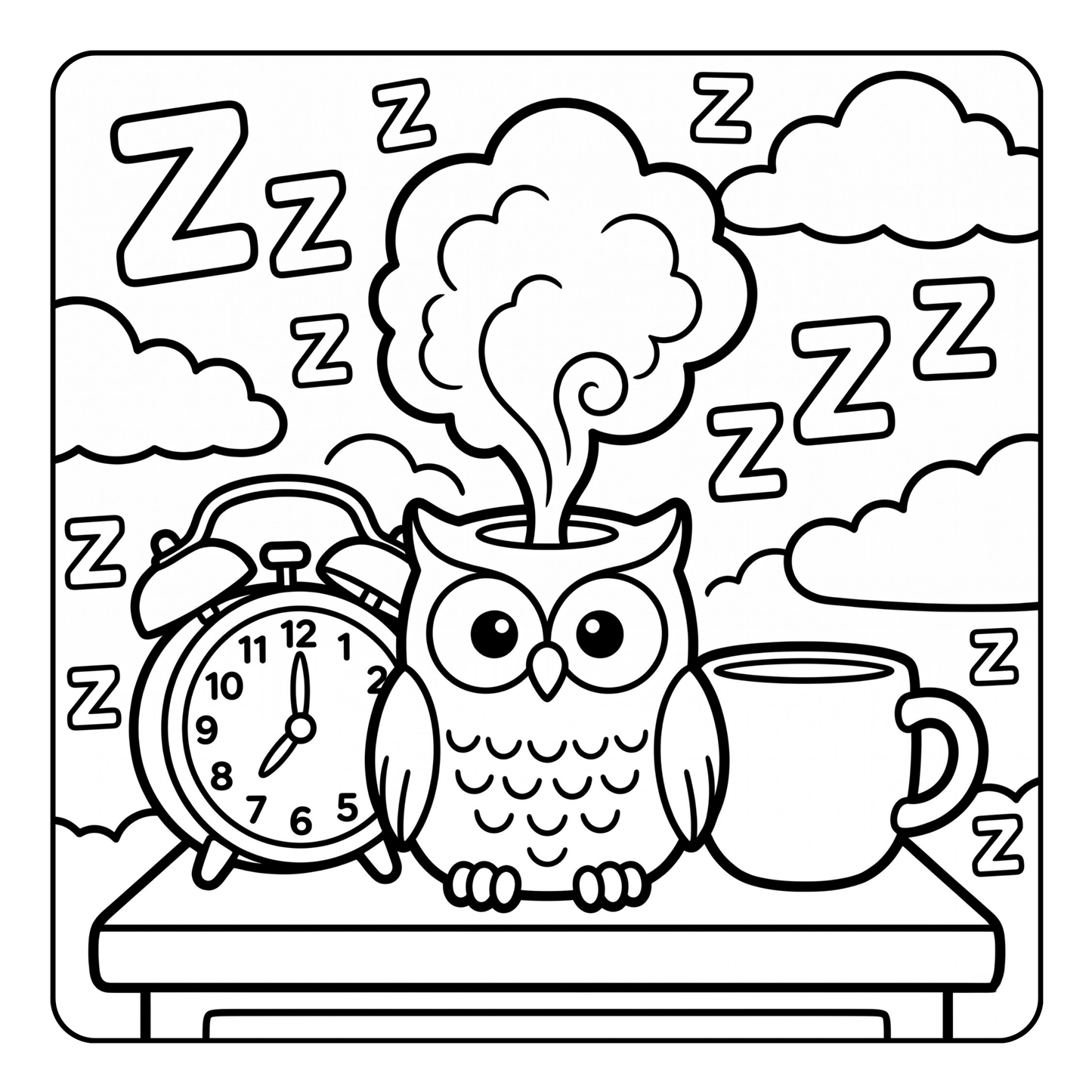 Interior preview pages from 'Cozy Soft Life & Ceramic Oil Burners Coloring Book' — printable digital PDF coloring book by CMH Publishing