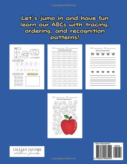 Learn My ABCs Fun Activity Book