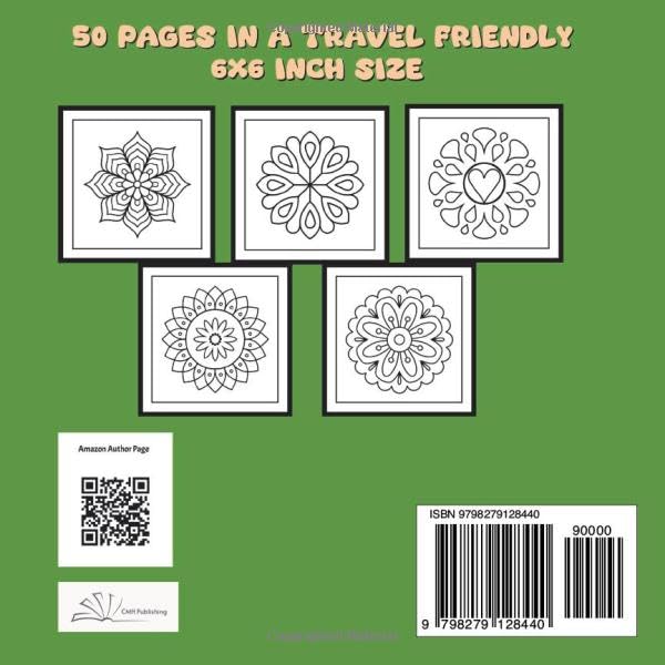 Mini Mandala Coloring Book for Teens and Adults