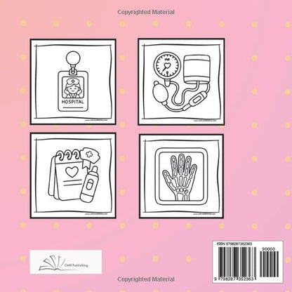 Bold Medical Coloring Book for Relaxation