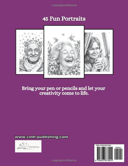 Happy Grandparents Coloring Book for Adults