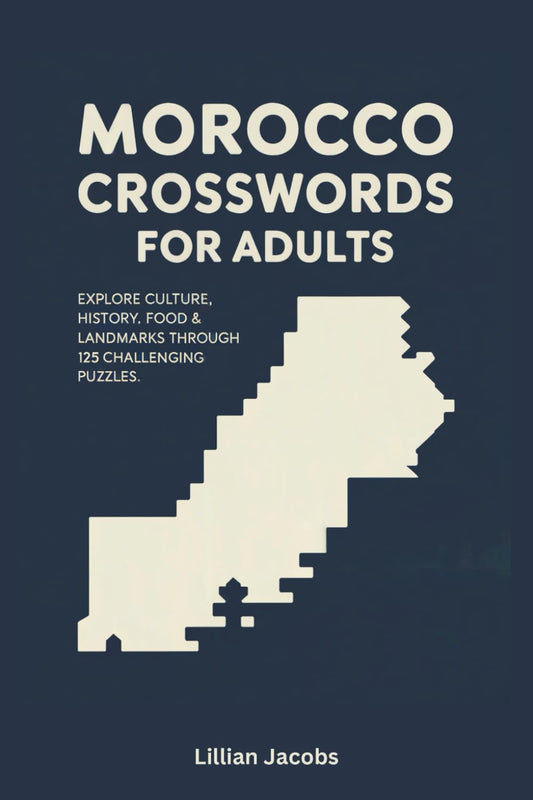 Morocco Crosswords for Adults