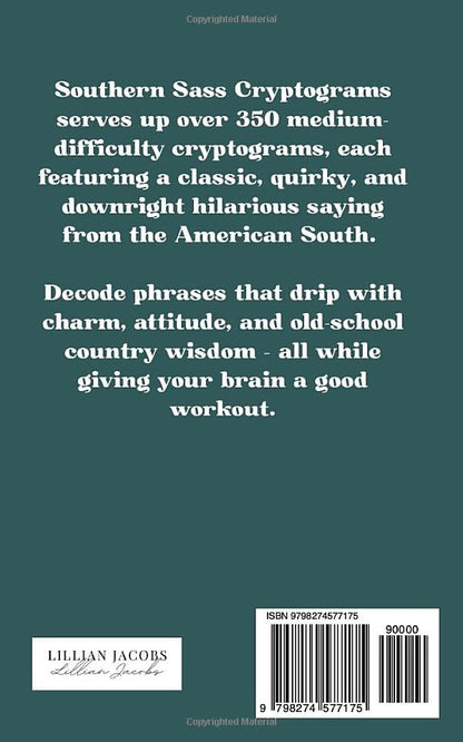 Southern Sass Cryptograms