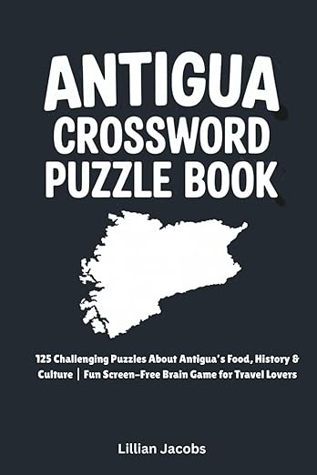 Antigua Crosswords Puzzle Book for Adults