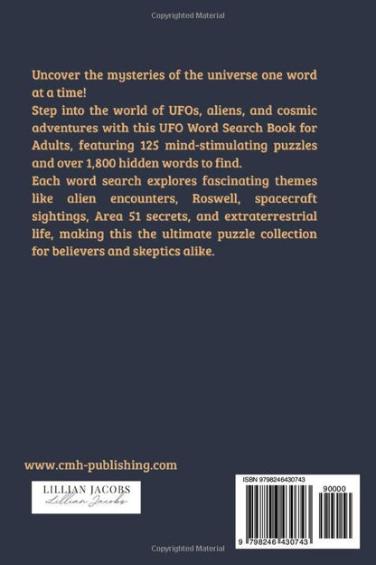 UFO Word Search for Adults