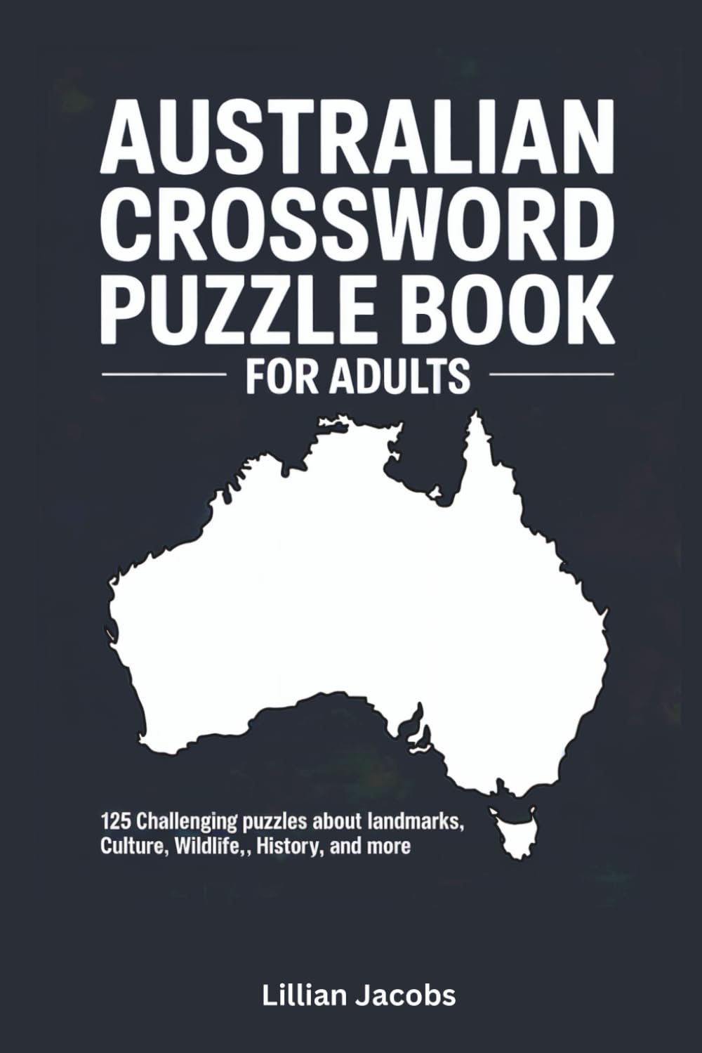 Australian Crossword Puzzle Book for Adults