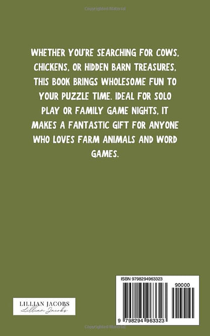 Farmyard Word Hunt: 80 Fun One Word Search Puzzles