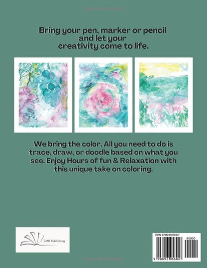 Reverse Coloring Book for Artists