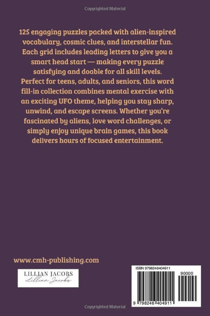 Word Fill-In Puzzles: UFO Edition