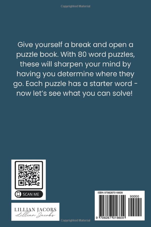 Word Fill-In To Go Puzzle Book