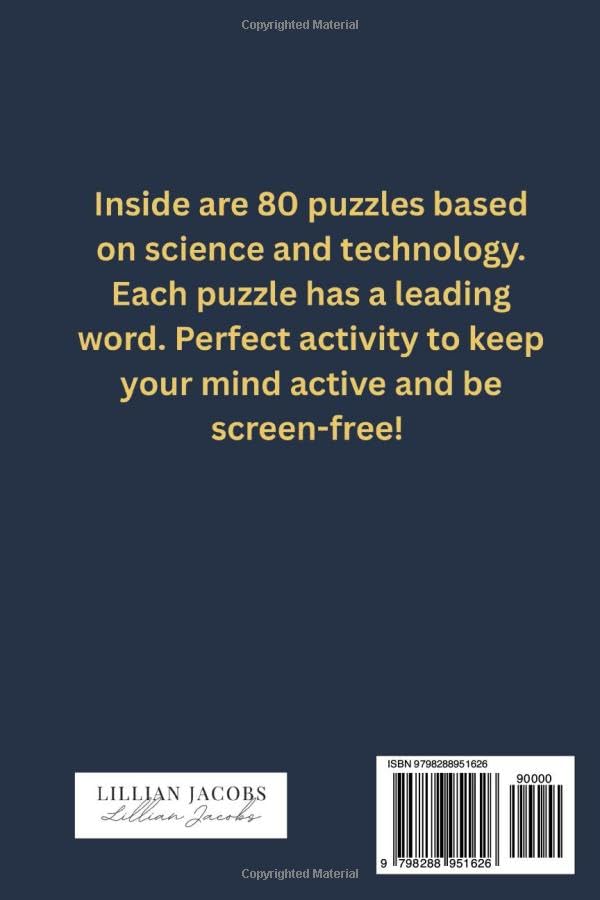Science & Technology Fill-In Word Puzzles