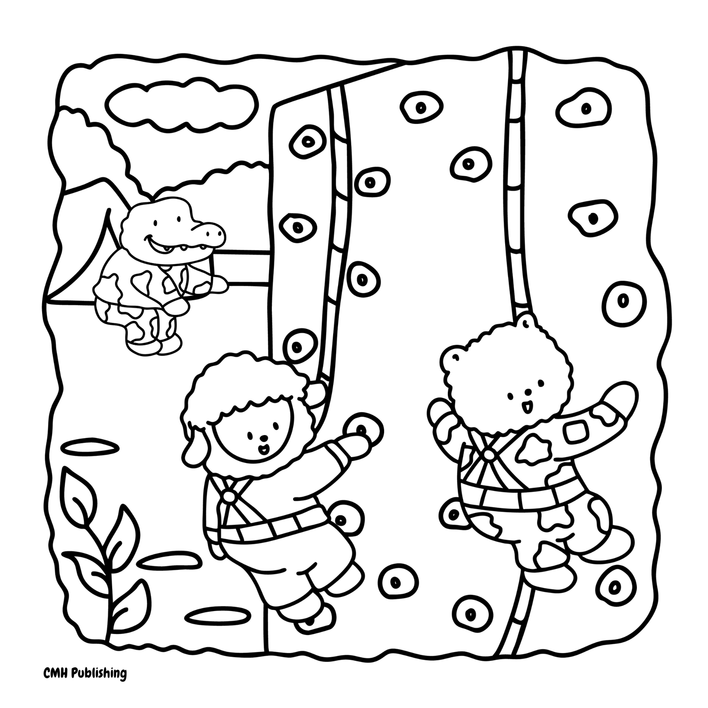 Kawaii Military Friends Coloring Book, Digital PDF