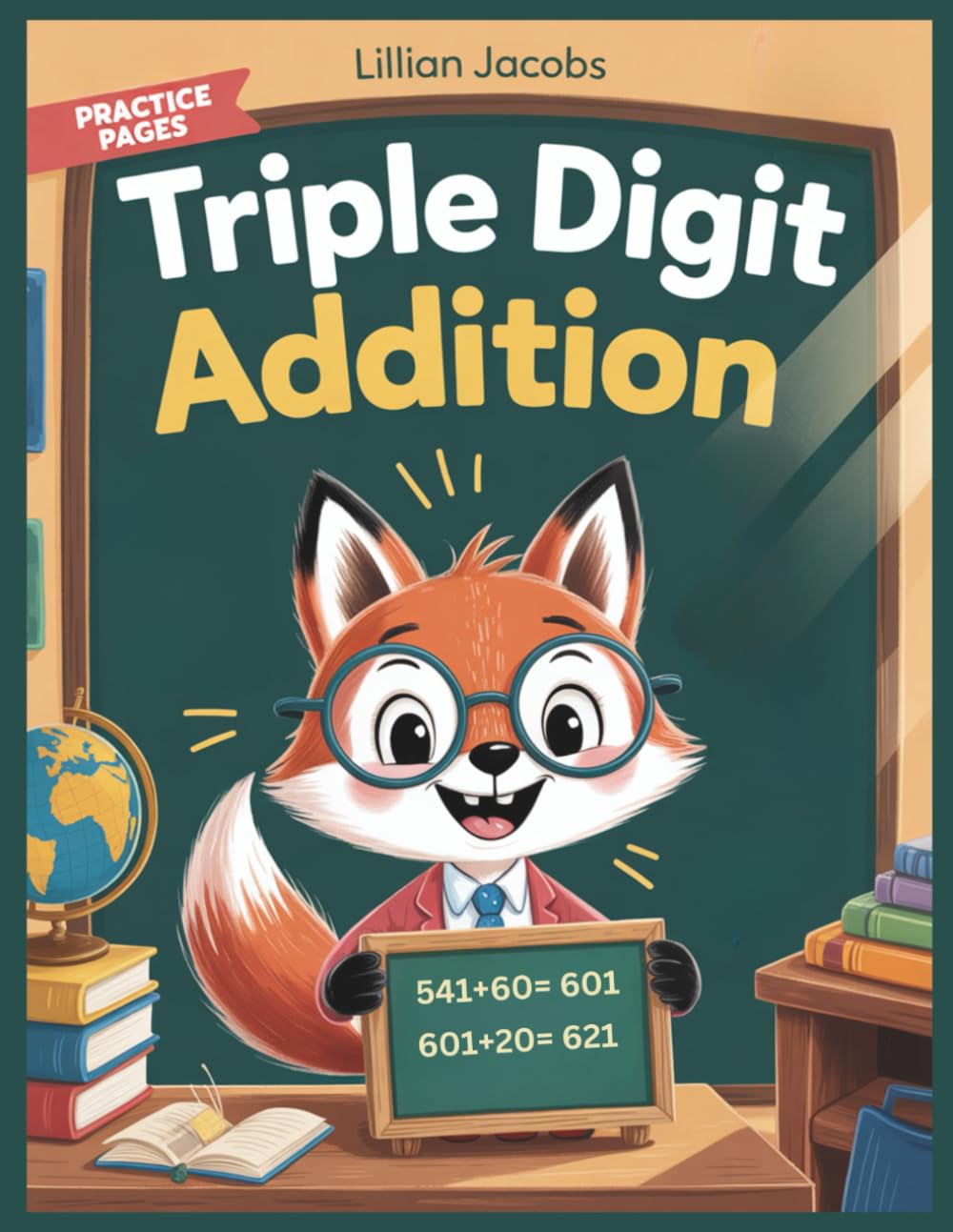 Triple Digit Addition Math Workbook